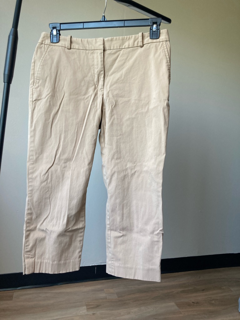 Talbots Signature Tan Pant 21 In Inseam Size 10